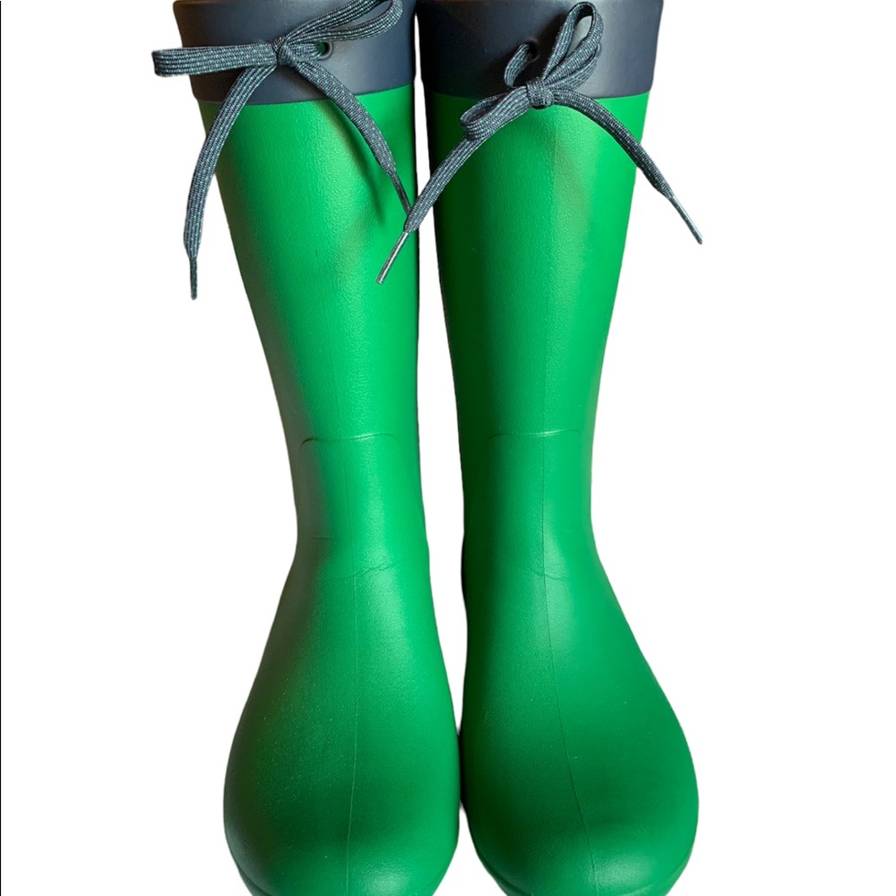 Crocs Freesail Green Rainboots - NWT